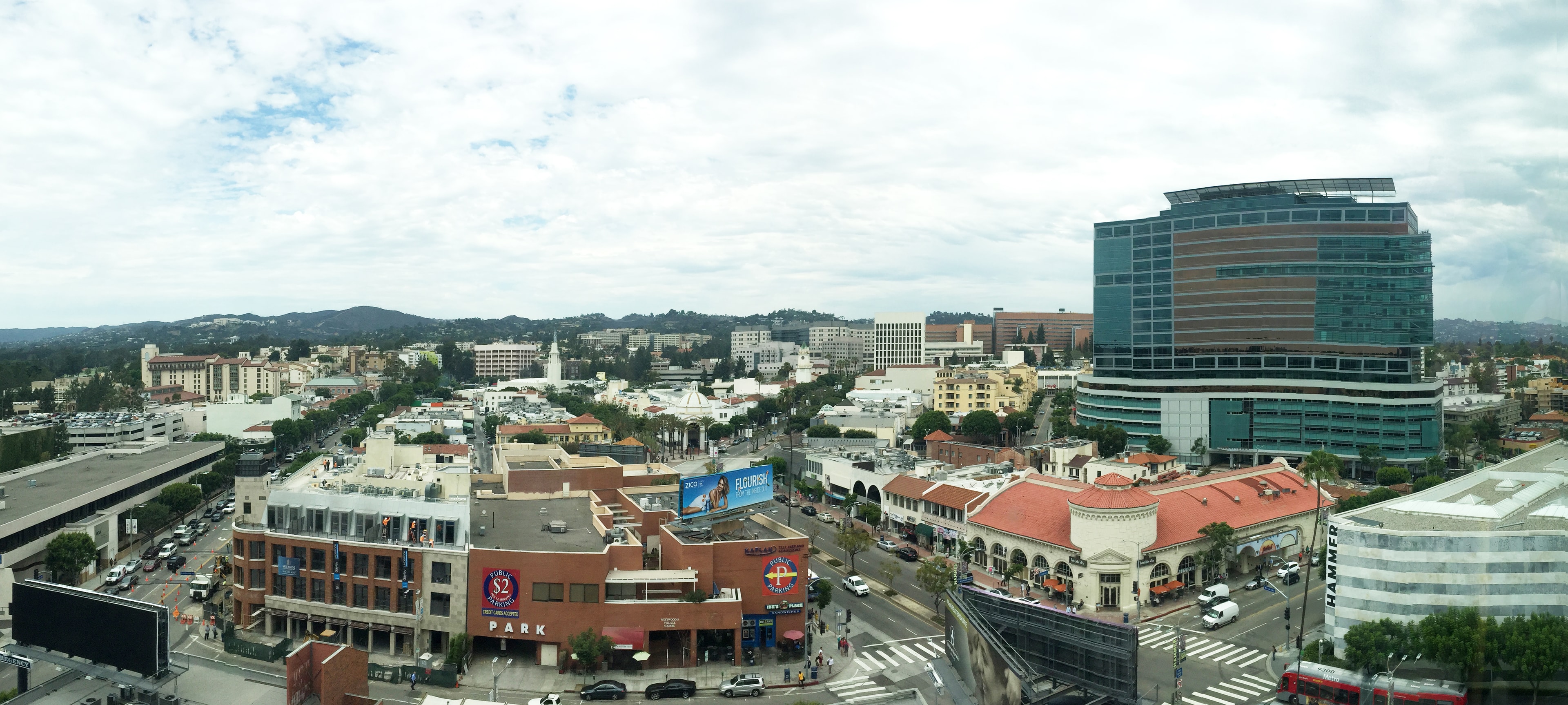 Westwood Village street scene